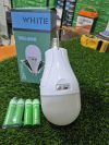 لامپ شارژی LED CROWN مدل WH-905 سفید با توان 40 وات - Image 3