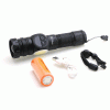 چراغ‌قوه LED شارژی SMALL SUN مدل Strong Light Flashlight با باتری قابل شارژ