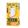 پاوربانک ریمکس مدل RPP-320 ظرفیت 30000 میلی‌آمپر ساعت با چراغ LED رنگ سفید
