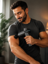 ماساژور شارژی کامپکت MAXTOP مدل Compact Power Massager با سری‌های قابل تعویض و باتری لیتیومی - Image 3