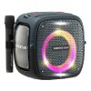 اسپیکر بلوتوثی قابل حمل HOPESTAR مدل PARTYONE با نور LED و دو میکروفون - Image 4