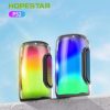 اسپیکر بلوتوثی قابل حمل HOPESTAR مدل P52 با نورپردازی RGB - Image 3