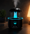 دستگاه بخور و خوشبوکننده هوا Rotating Water Drop Aroma Diffuser مدل V88 با مخزن 300 میلی‌لیتر