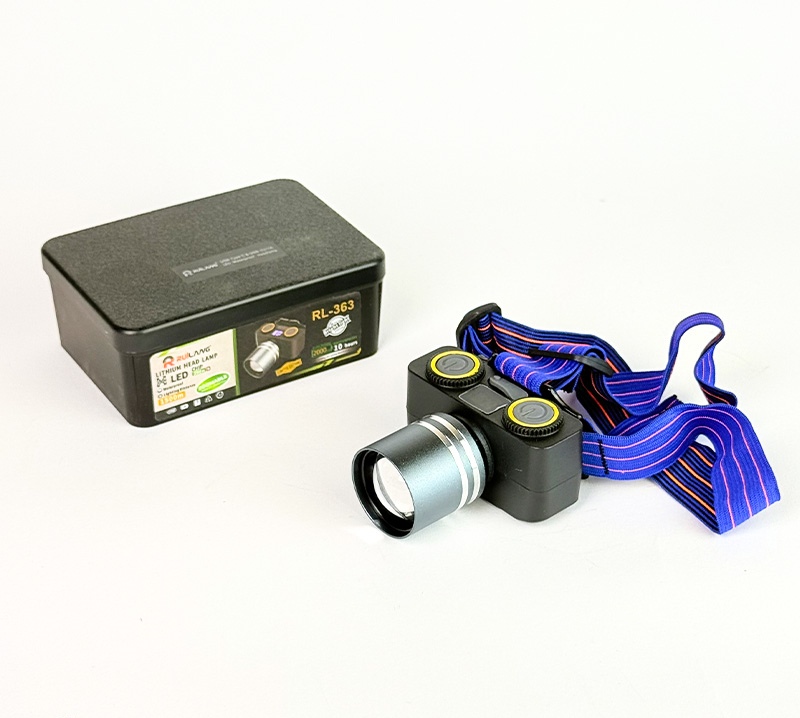 IMG_۲۰۲۶۰۸۲۲_۲۰۵۹۲۱ چراغ پیشانی RuiLang مدل RL-363 مشکی - Image 1