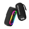 اسپیکر بلوتوثی قابل حمل HOPESTAR مدل P60 با نورپردازی RGB، استاندارد ضدآب IPX6، توان 10W×2 و باتری 3000mAh