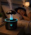 دستگاه بخور و خوشبوکننده هوا Rotating Water Drop Aroma Diffuser مدل V88 با مخزن 300 میلی‌لیتر - Image 2