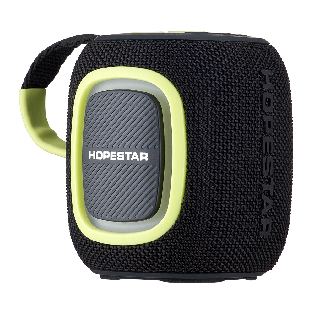 portativnaya-bluetooth-kolonka-hopestar-p66-black اسپیکر بلوتوثی قابل حمل HOPESAR مدل P66 با توان 5 وات و باتری 1500 میلیآمپرساعت - Image 1
