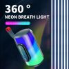 اسپیکر بلوتوثی قابل حمل HOPESTAR مدل P52 با نورپردازی RGB - Image 5